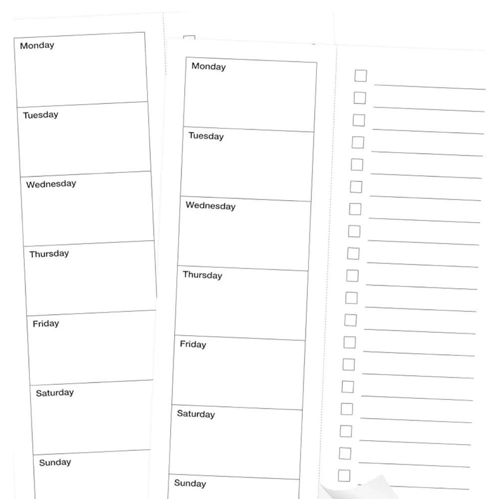 Meal planner pad